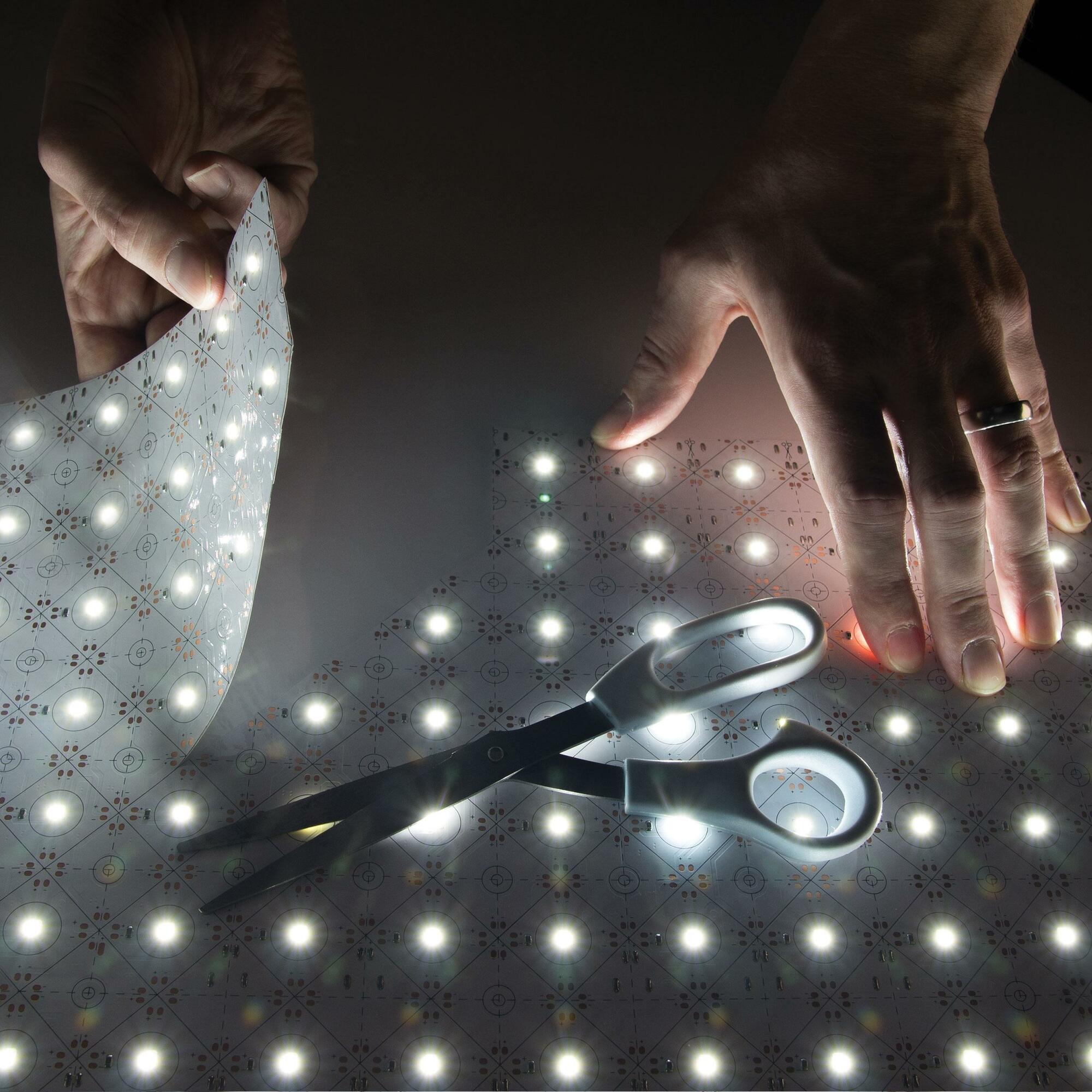 PURALIGHT FLEX Sheet, 20x9 inch, 160 Degree Beam Angle, 3000K, Indoor Version