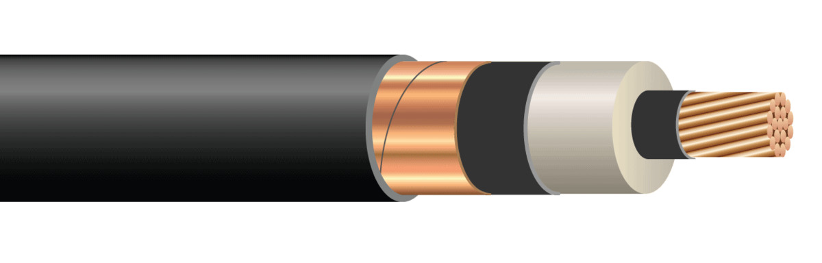 MVUC 1 Cu 15kV133 ET220 PVC Bk 99