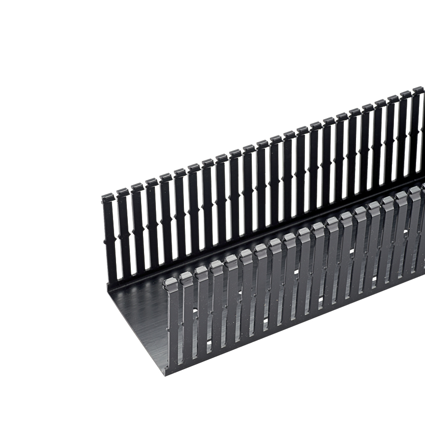 Narrow Slotted Duct, PVC, 1 X 4 X 6FT    