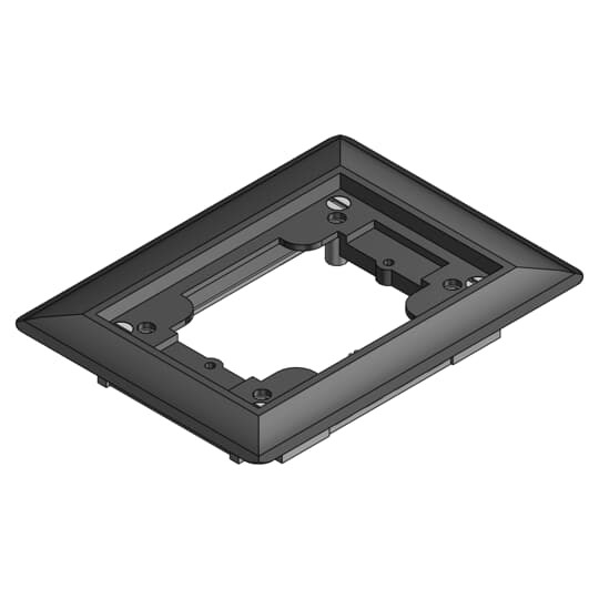 Single Gang Carpet Activations for 640 Series, Black, Non-Metallic