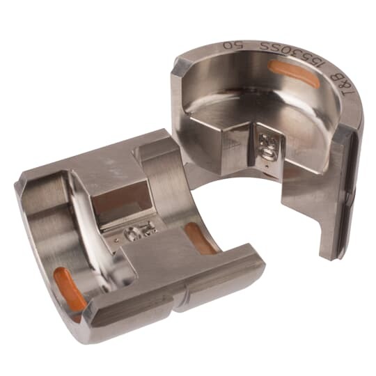 Die for 12-14 Ton Tools for 3/0 CU, 1/0 Al, Die Color Orange/Tan, Die Code 50