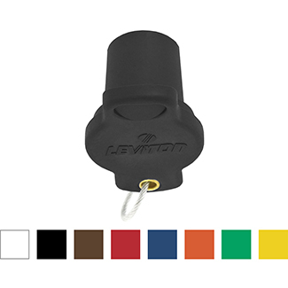 16 Series Male Protective Cap, Cam-Type, UL/CSA, Brown