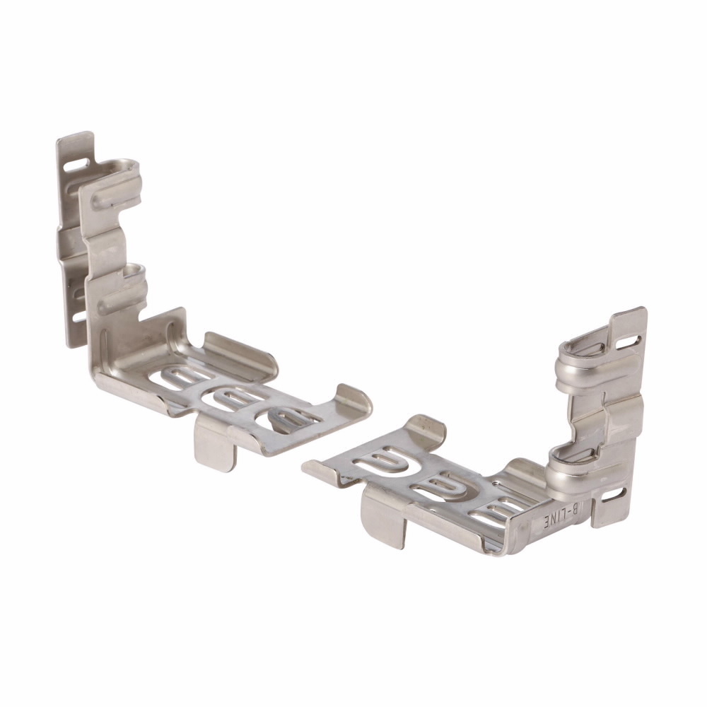 Eaton B-Line series 4Dimension strut trapeze hangers, Locks in place when used with 4D SH hole pattern , 880 lbs load cap, Steel, Safety factor of 2.5, Flip Clip trapeze hanger, Zinc