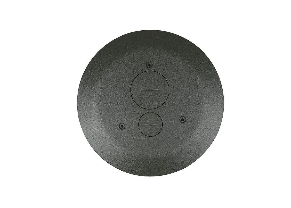 4-INCH FURN FEED COVER ASSY BK