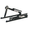 A unique reel stand that will quickly set up and lift reels of wire safely and efficiently without the hassle of conventional reel stands. The MJ-707 is easy to store and transport, and can be broken down into a compact size for storage. Able to lift reels up to 3,000 lbs.