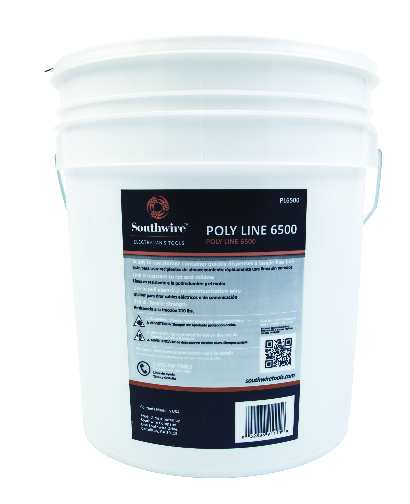 POLY, LINE 6500' 210 TENSILE STRENGHT 1 EA