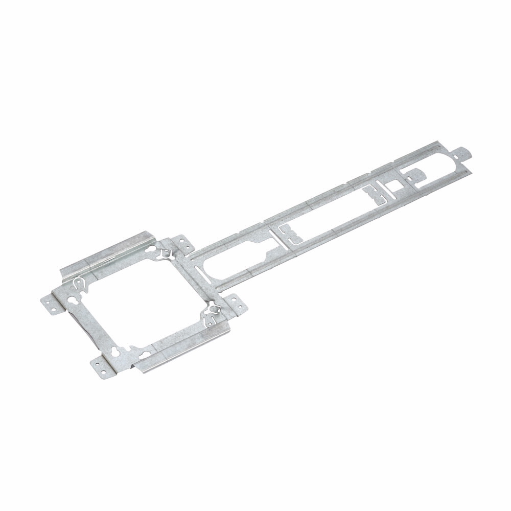 Eaton B-Line series box support fasteners, Wall studs, 1" Height, 1" Length, 1" Width, 0.478lbs, Metal stud size: 2.5"-4", Box support brackets, Pre-galvanized