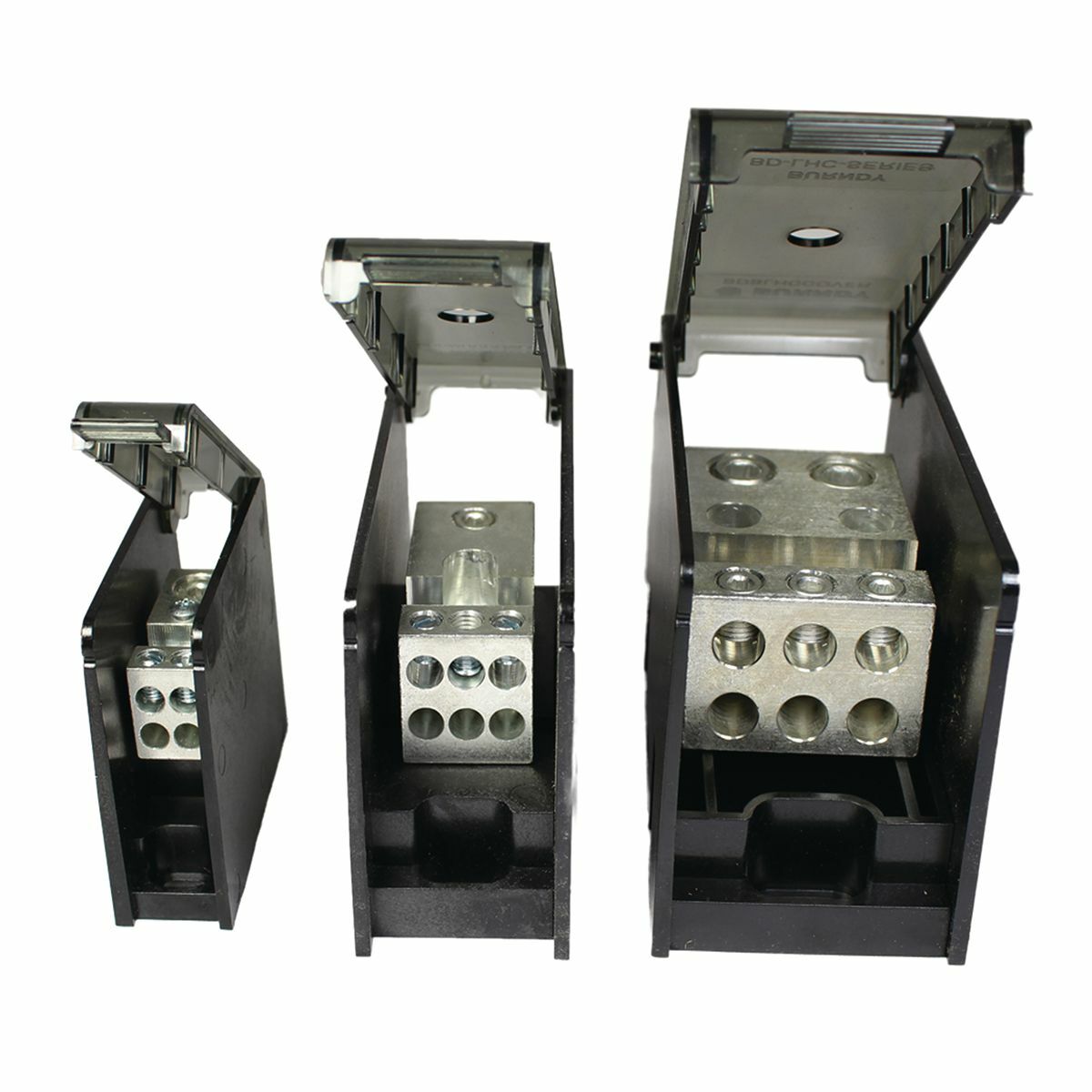 Terminal block covers, AWG 6 - 350 kcmil (Run), AWG 6 - 350 kcmil (Tap), Power Distribution Block,2.73 W,3.55 H