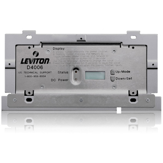120V. Dimensions D4006 Remote Dimmer for Luma-Net system. 6 Local Dimmers.