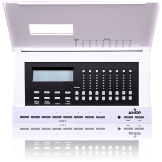 Dimensions D4200 Lighting Controller for Luma-Net system. 32 Channel controller. No internal dimmers. 12-24Vdc input.