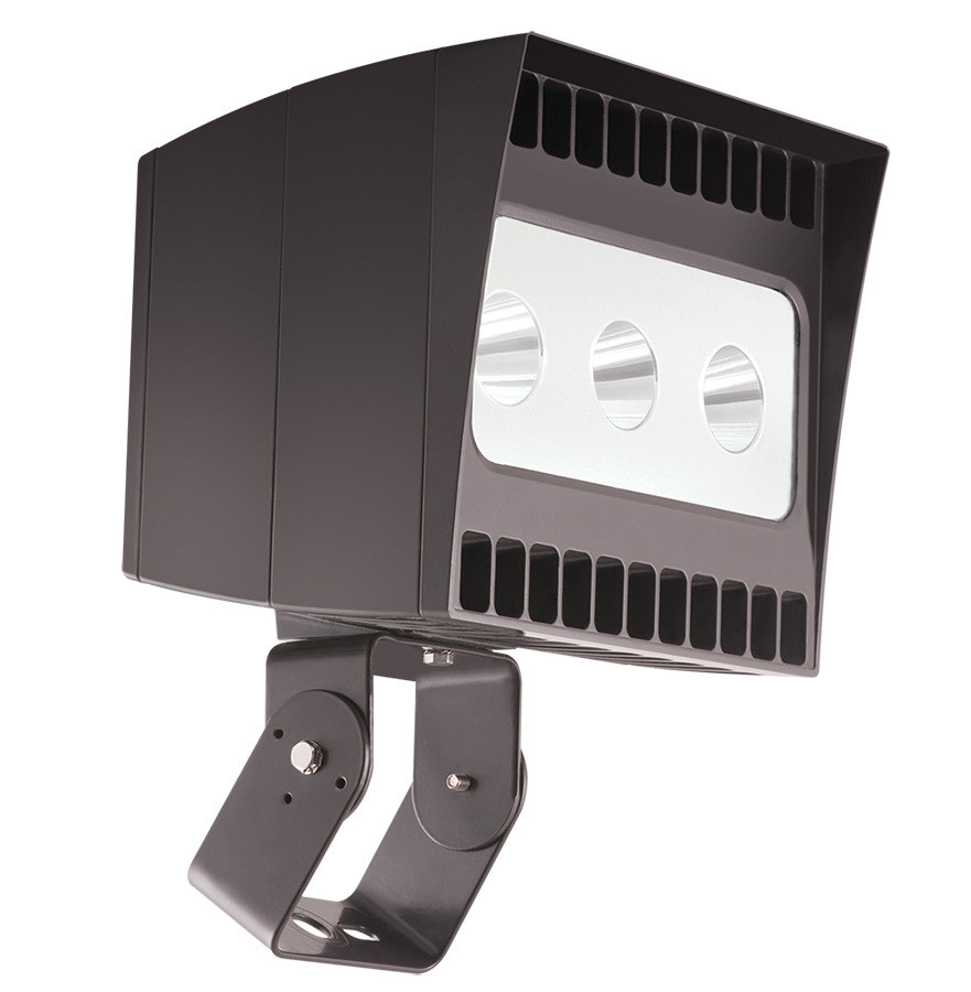EZFLOOD 78W COOL LED 3HX3V 120V PC TRUNNION BRONZE