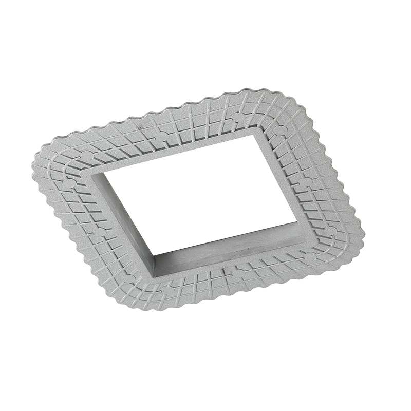 Aculux 2-in Square Flush Mount Adapter for New Construction Installations
