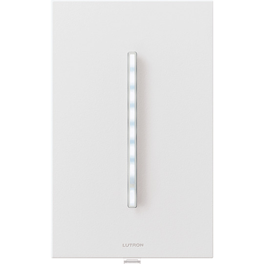 GRAFIK T C.L Dimmer, single-pole dimmer with wallplate, 150W CFL/LED or 600W inc/hal, 120V