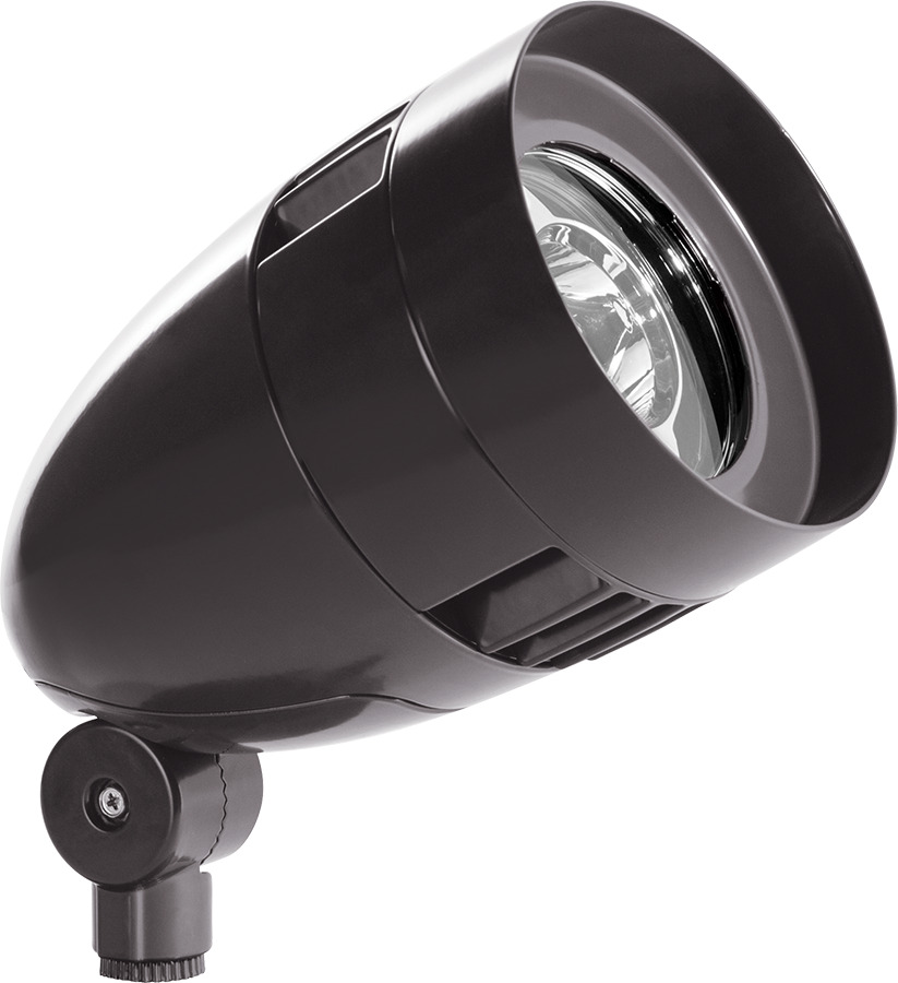 LFlood, 26W, 5000k, LED with Flood, Reflector HbLED, Bronze