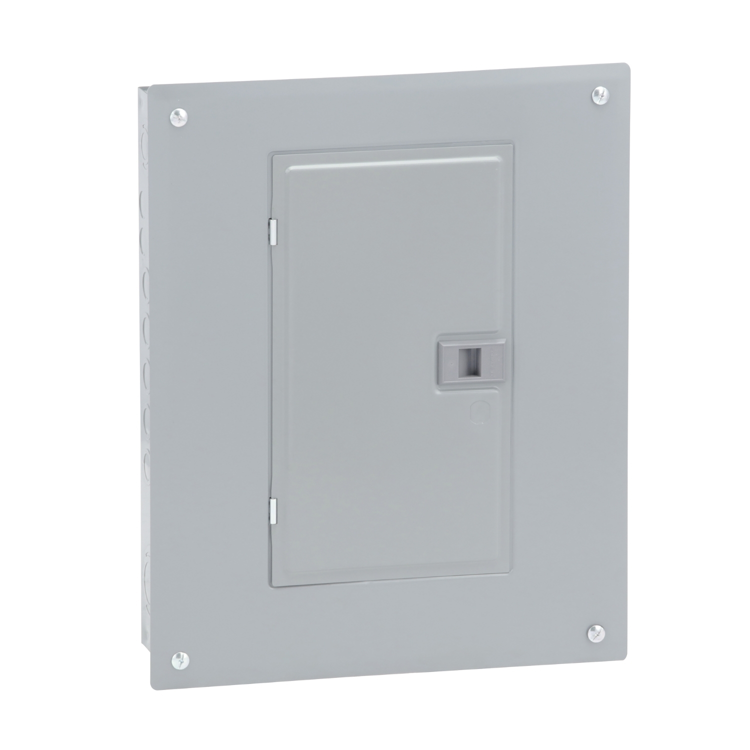 HOM1224L125PGC Homeline Load center, Homeline, 1 phase, 12 spaces, 24 circuits, 125A convertible main lugs, PoN, NEMA1, gnd bar, combo cover
