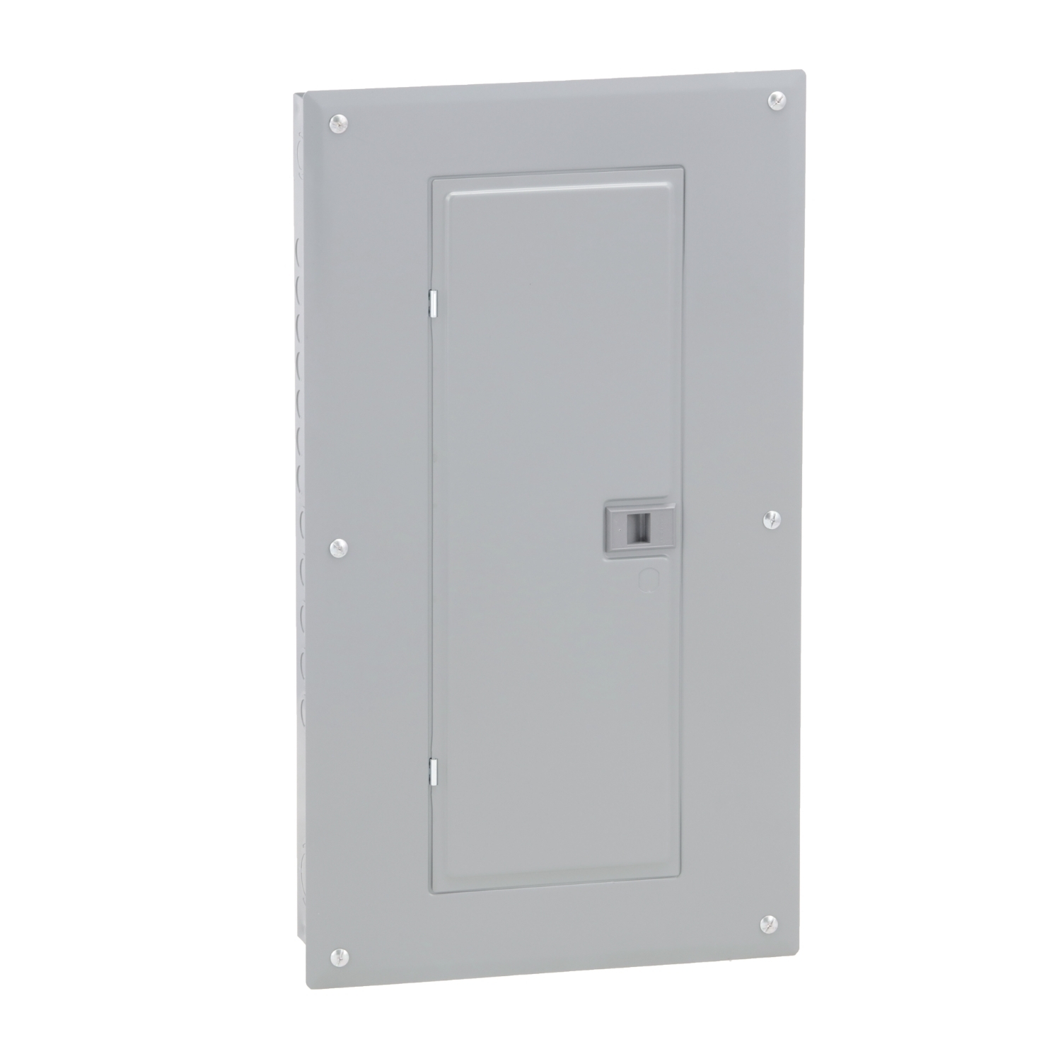 HOM2448M100PC Homeline Load center, Homeline, 1 phase, 24 spaces, 48 circuits, 100A convertible main breaker, PoN, NEMA1, combo cover