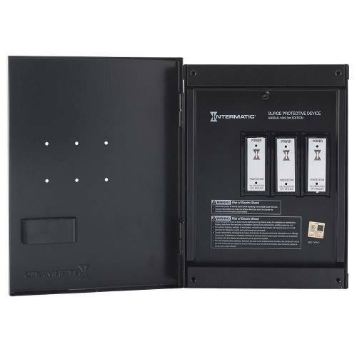 Surge Protective Device, 6-Mode, 120/240 VAC, 1Ph Type 2, Indoor Metal, Connected Equipment Warranty 10 yr $25,000