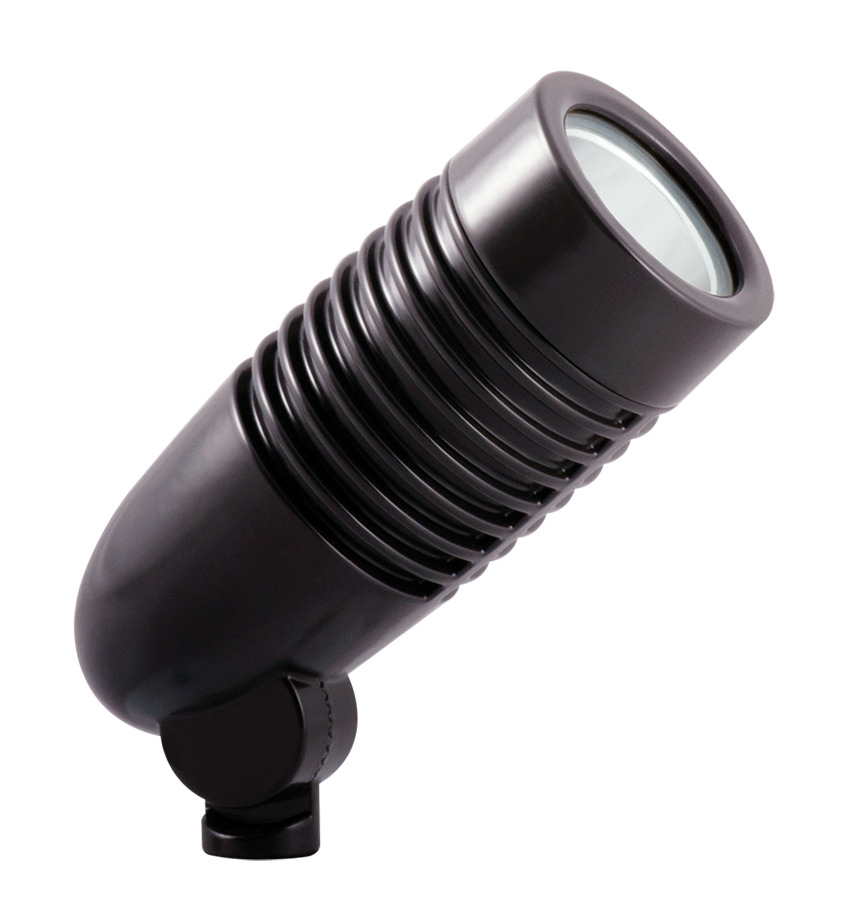LFlood, 8W, 3000k, LED Landscape Flood, LfLED, Bronze