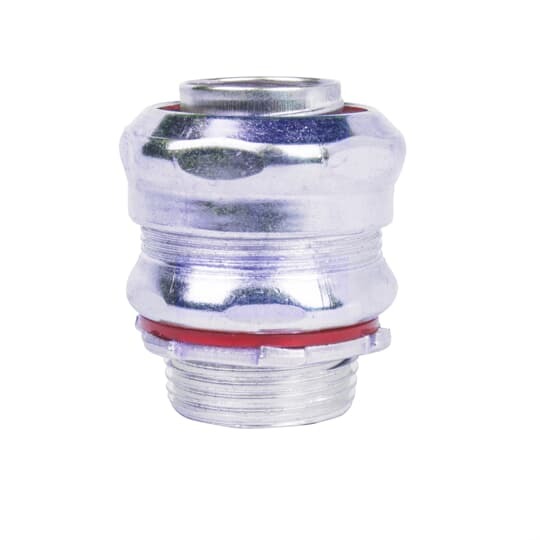 Liquidtight Conduit Fitting, Straight, Trade Size 1-1/4 Inch, Steel