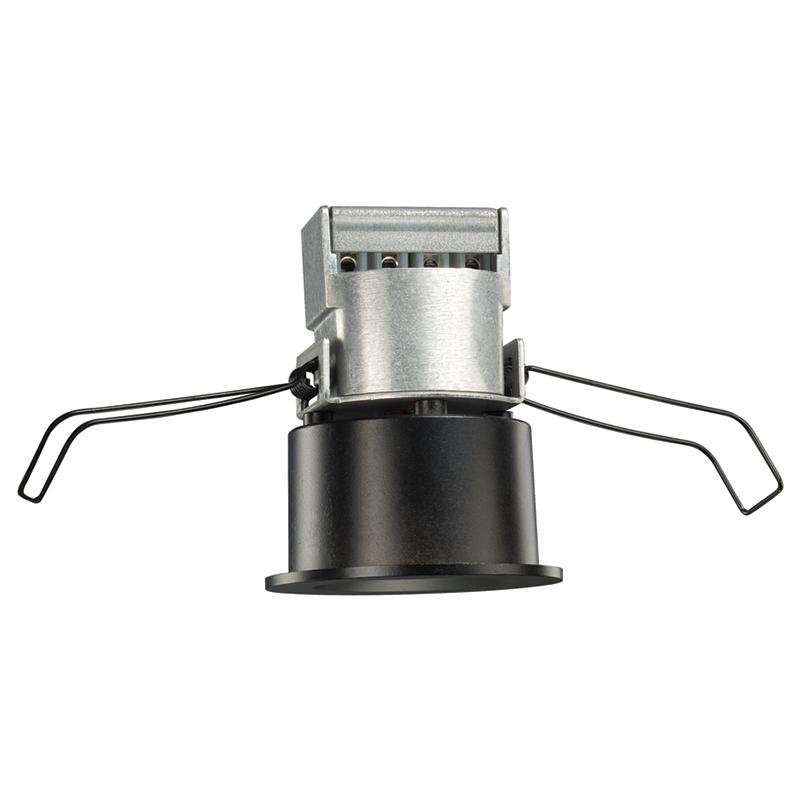 Juno Mini LED Downlight, Gen 2, 2700K, Narrow Flood Optic, Black