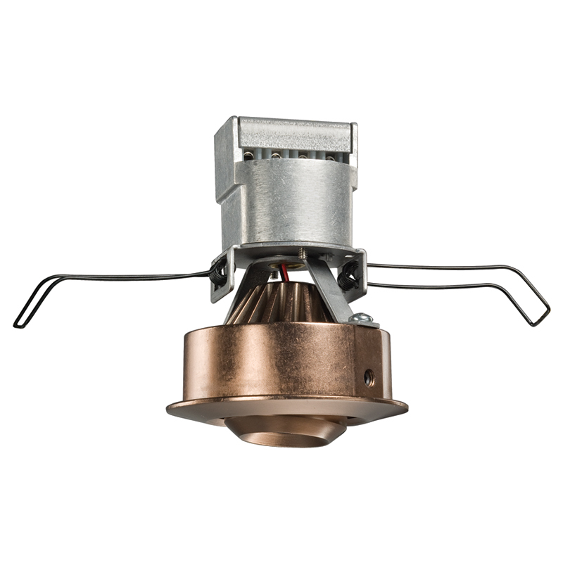 Juno Mini LED Gimbal,Gen 2, 3000K, Flood Optic, Satin Nickel