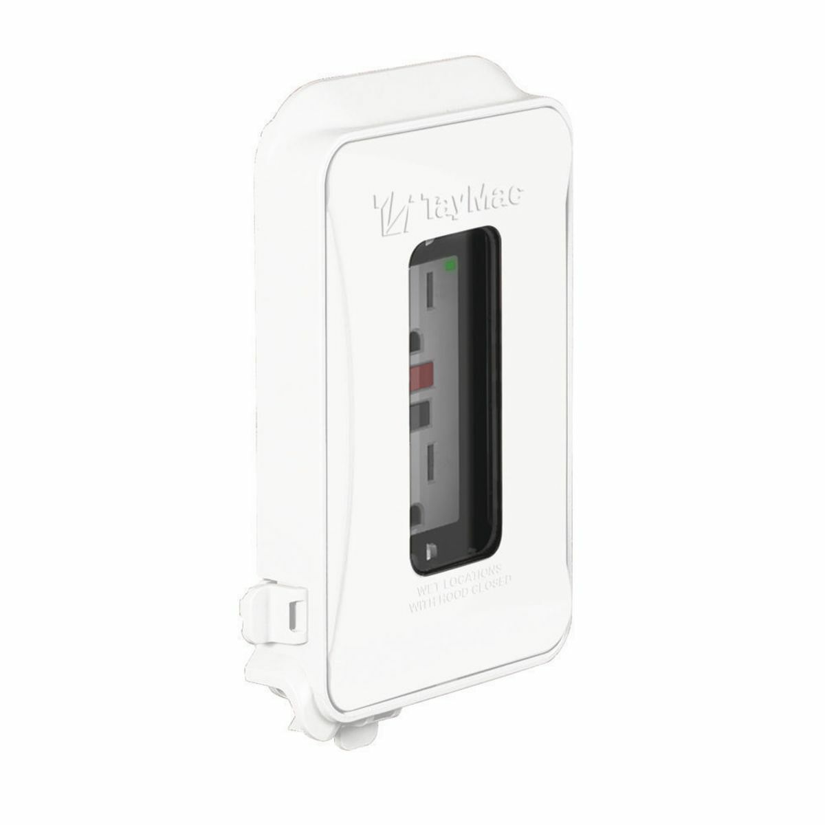 One Gang White Flat Expandable While-In-Use Covers, Horizontal/Vertical 16-in-1