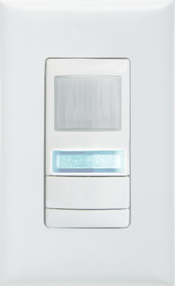 nLight wall switch sensor, Dual Technology, Low Voltage, White, SKU - 217XMC
