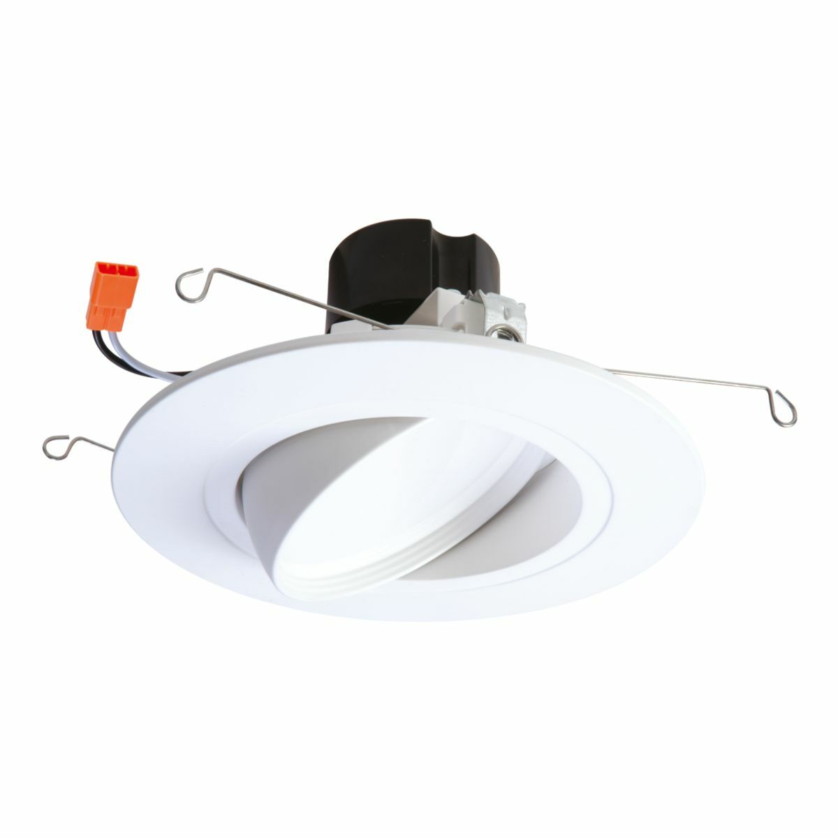 5/6" Retrofit Adjustable LED Module, 90CRI, 120V, 2700 K, Very Wide Flood, White