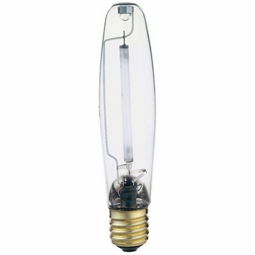 HID High Pressure Sodium Lamp, Designation: LU400, 400 WTT, ET18 Shape, E39 Mogul Base, Clear, 24000 HR, Lumens: 51000 LM Initial, 2100 DEG K Color Temperature, 22 CRI, 9-5/8 IN Length, 2-1/4 IN Diameter