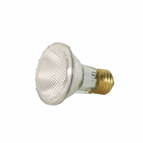 Halogen PAR Lamp, Designation: 39PAR20/HAL/XEN/NFL/120V, 120 V, 39 WTT, PAR20 Shape, E26 Medium Base, Clear, CC-8 Filament, 1500 HR, Lumens: 530 LM Initial, 2900 DEG K Color Temperature, Warm White 34 DEG Beam Angle, 3-1/4 IN Length, 2-1/2 IN Diameter, Lumens: 1000 CP Center Beam