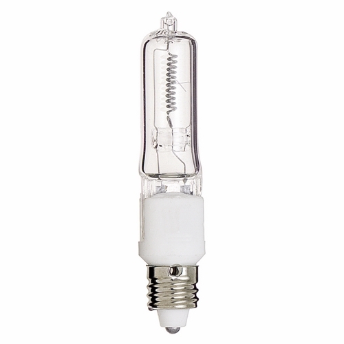 Halogen Single Ended Lamp, Designation: 250Q/CL/MC, 120 V, 250 WTT, T4 1/2 Shape, E11 Mini Cand Base, Clear, CC-8 Filament, 2000 HR, Lumens: 4200 LM Initial, 3-5/32 IN Length, 9/16 IN Diameter
