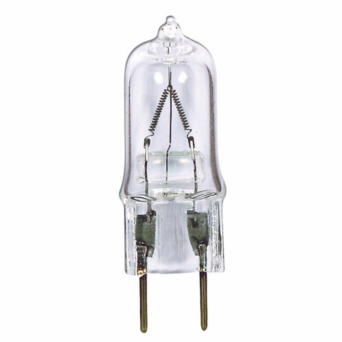 Designation: 50W JCD G8 BASE UV CLEAR 120V, 50 watt, Halogen, T4, Clear, 2000 Average rated Hours, 750 Lumens, Bi Pin G8 base, 120 volts