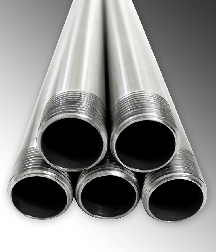 1-1/4" X 10' SS304 CONDUIT W/ COUPLING
