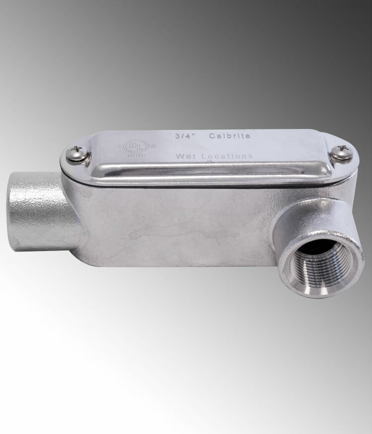 Rigid Stainless Steel 316 LL Conduit Body 1" Trade SizeUL Listed UL514A E307133
