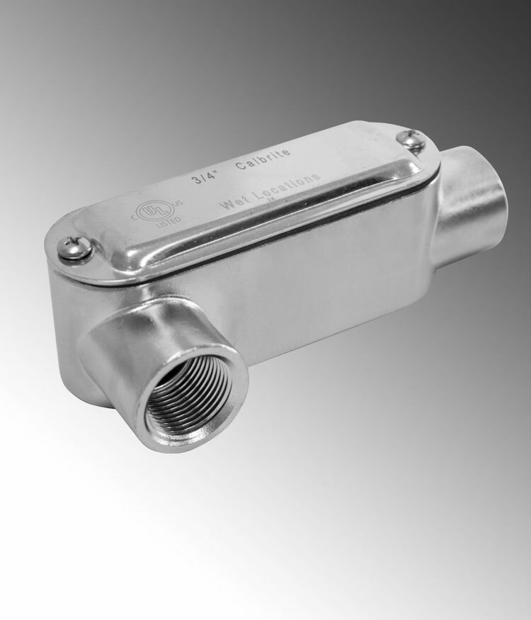 Rigid Stainless Steel 316 LR Conduit Body 1" Trade SizeUL Listed UL514A E307133