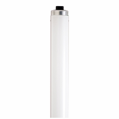 Fluorescent Shatter Proof Lamp, Designation: F48T12/CW/HO/TF, 70 WTT, T12 Shape, R17d Recessed Double Contact HO/VHO Base, 12000 HR, Lumens: 4050 LM Initial, 4200 DEG K Color Temperature, Cool White 62 CRI, 46 IN Length, 1-1/2 IN Diameter