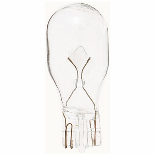 Miniature Lamp, Designation: 909, 6 V, 3.72 WTT, T5 Shape, W2.1x9.5d Mini Wedge Base, C-2R Filament, 50 HR, 0.62 AMP, 1-1/2 IN Length, 5/8 IN Diameter