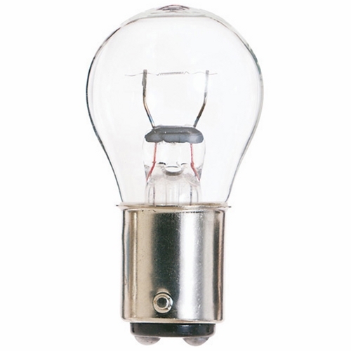 Miniature Lamp, Designation: 88, 6.8 V, 12.99 WTT, S8 Shape, BA15d DC Bay Base, C-6 Filament, 300 HR, 1.91 AMP, 2 IN Length, 1 IN Diameter