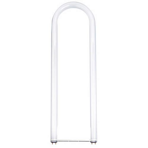 Fluorescent T8 Linear U Bend Lamp, Designation: FB32T8/841/U6/ENV, 32 WTT, T8 Shape, G13 Medium Bi Pin Base, 20000 HR, Lumens: 3000 LM Initial, Lumens: 2700 LM Mean, 4100 DEG K Color Temperature, Cool White 82 CRI, 22 IN Length, 1 IN Diameter, 6.00 IN Leg-Spacing