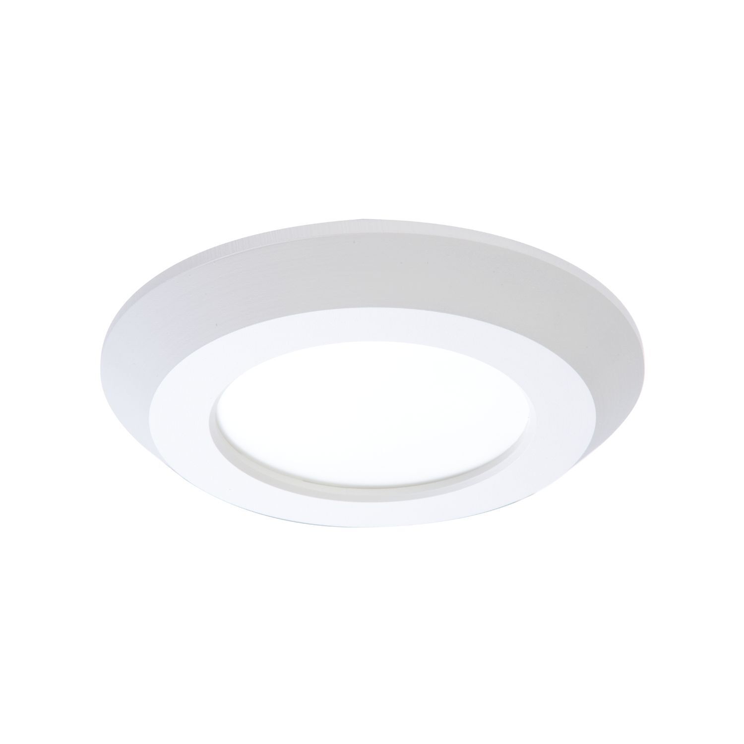 4" Surface LED Downlight, 120V, 80CRI, 3000K, White