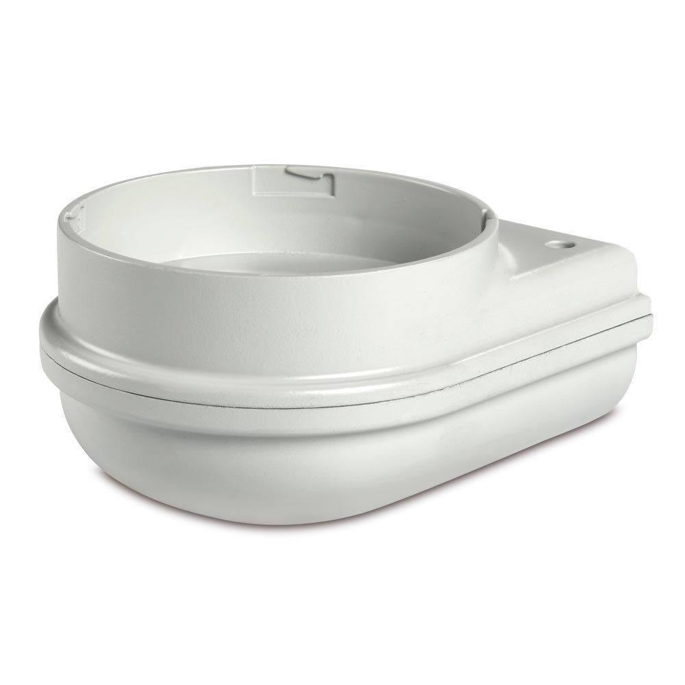 Streamline Modular Wall Mount Base 120-240VAC Gray - Base for SLM series beacons and sounders