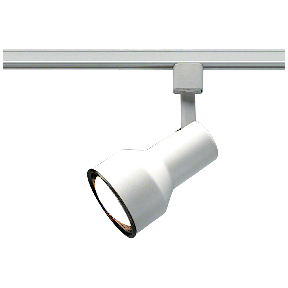 1 Light - R30 - Track Head - Step Cylinder - White