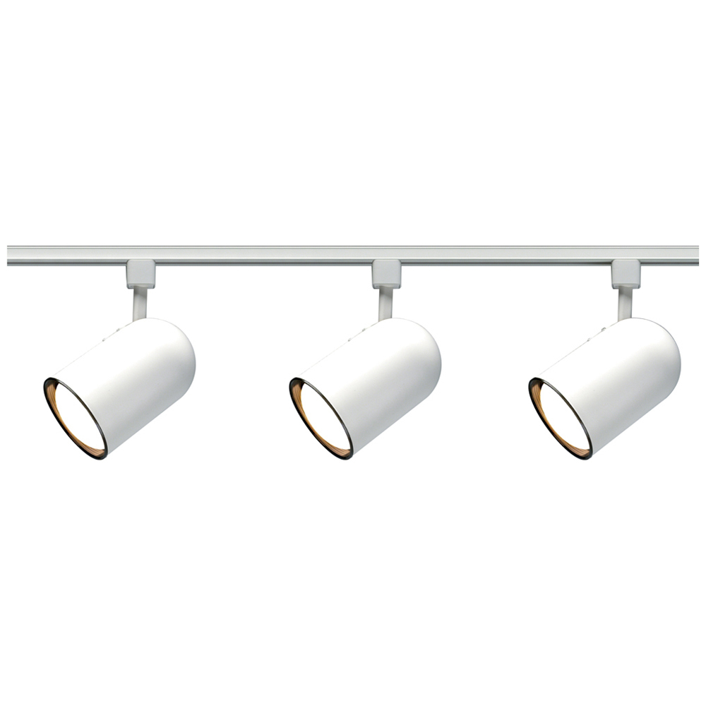 3 Light - R30 - Bullet Cylinder Track Kit - White