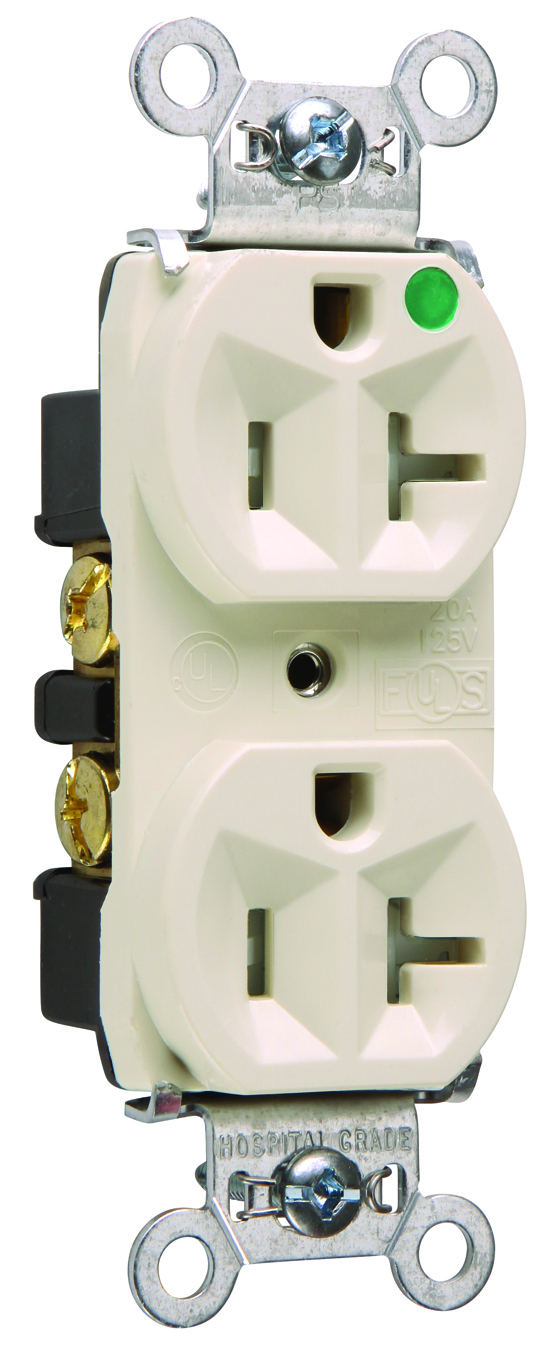 TR COMPACT HG DUP REC 20A 125V LA