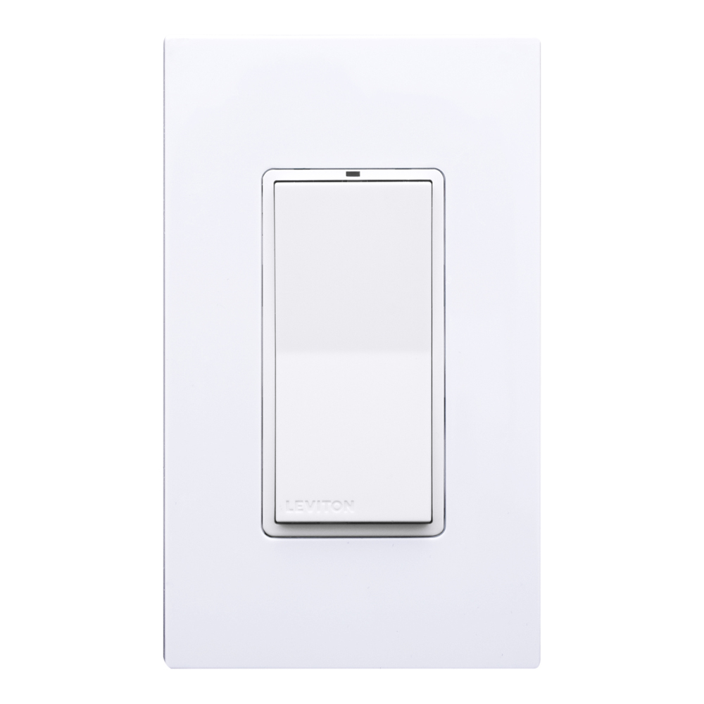Levnet Rf Wire-in Receiver Switch. Decora Rocker. 10A Relay. Range 50 Ft -150 Ft. With Neutral