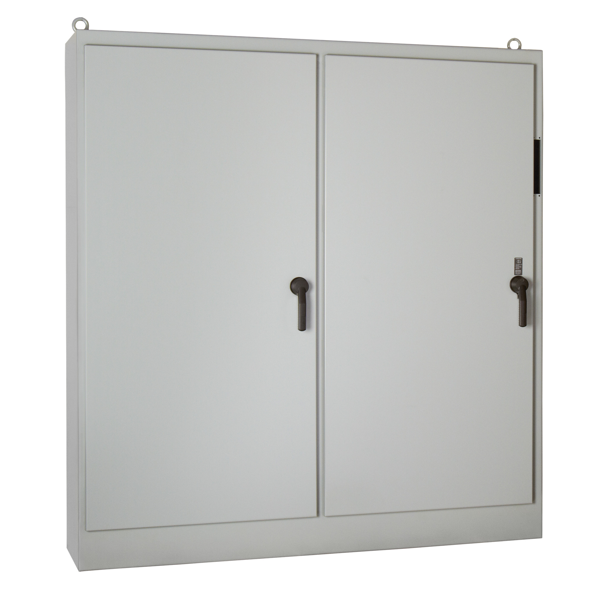 Heavy-Duty Disconnect White Inside Type 12, 72.12x40.25x18.12, Gray, Steel