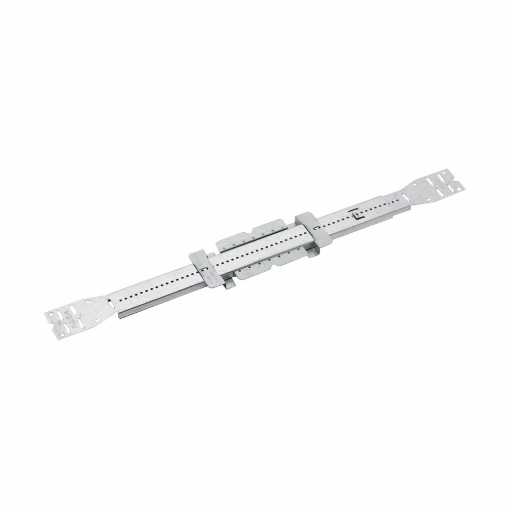 Eaton B-Line series box support fasteners, Wall studs, 1" Height, 1" Length, 1" Width, 0.814lbs, Stud spacing: 15" to 26", Telescoping slider bracket, Pre-galvanized
