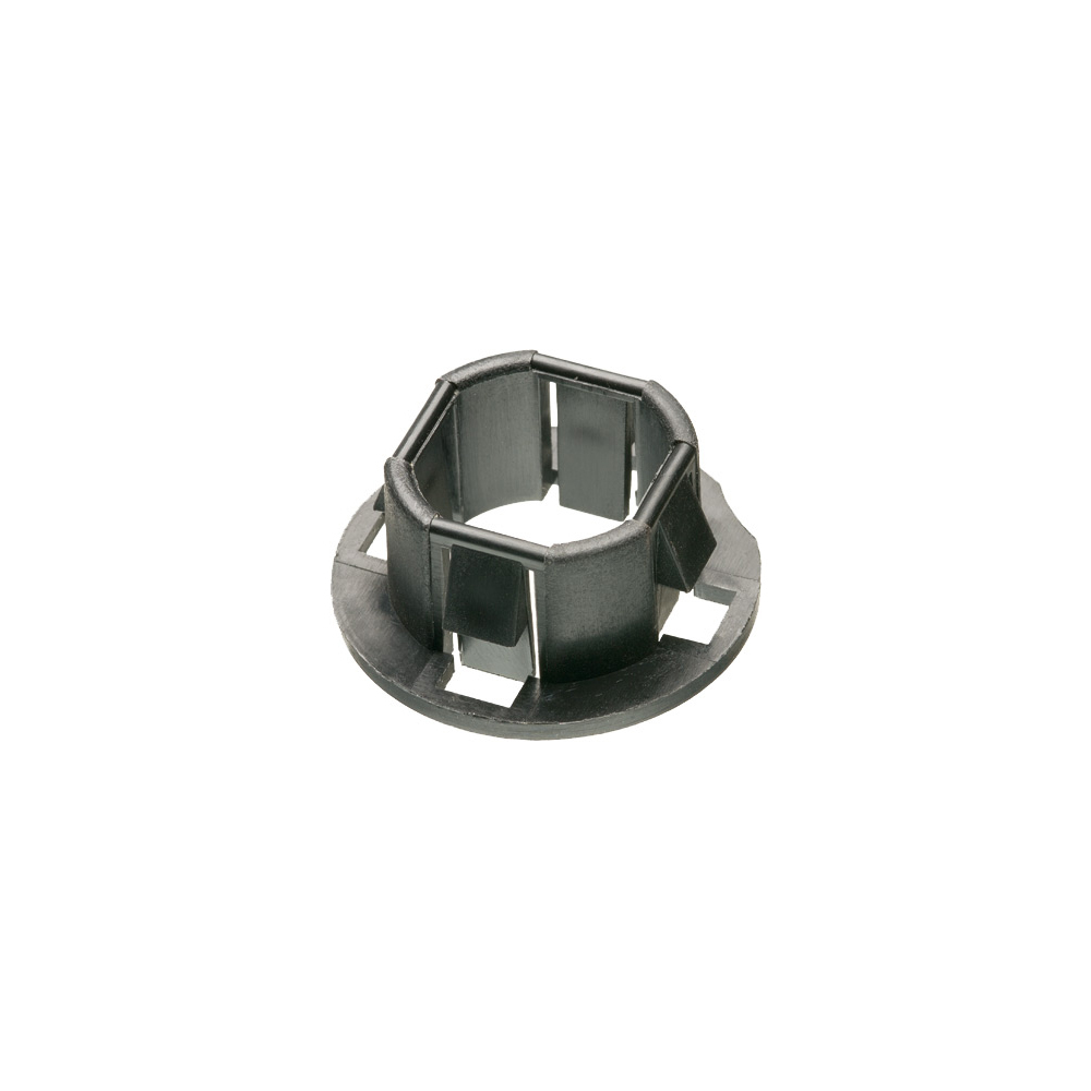 1" All Plastic snap-in type for knockouts.