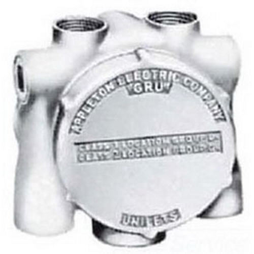 Unilet; GRUO Outlet Box; 3/4 Inch, Malleable Iron