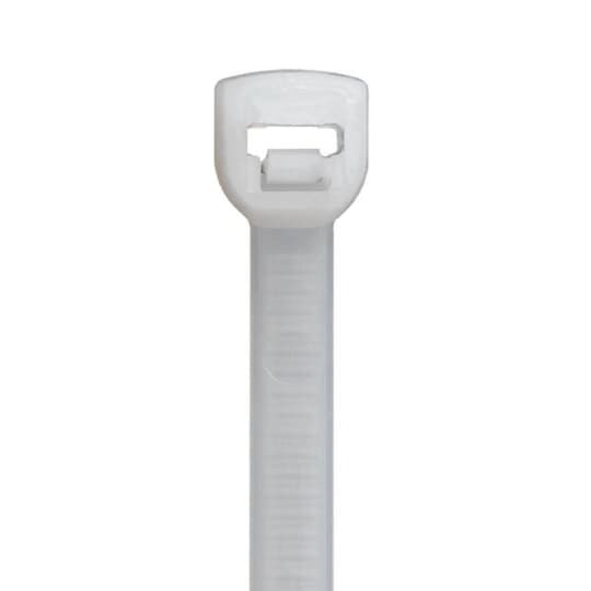 Intermediate Cable Tie, Natural Polyamide (Nylon 6.6) for Temperatures up to 85 Degrees Celsius (185 F) for Indoor Applications, Length of 299mm (11.77 Inches), Width of 3.6mm (0.14 Inches), Thickness of 1.25mm (0.049 Inches), Bundle Diameter 2mm (0.08 Inches) to 76mm (2.99 Inches),Tensile Strength Rating of 178 Newtons (40 Pounds)
